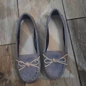 Timberland Women's Light Blue Moccasins